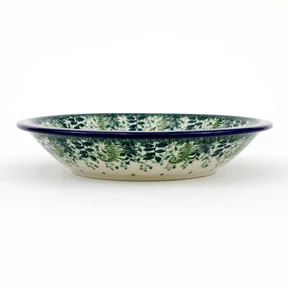 Talerz ceramiczny, głęboki 026 21,5 cm<br>2206X Zielone paprocie